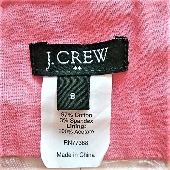 J. Crew Pink Sheath Dress Sleeveless V-Neck Lined Size 8 - Picture 5 of 8